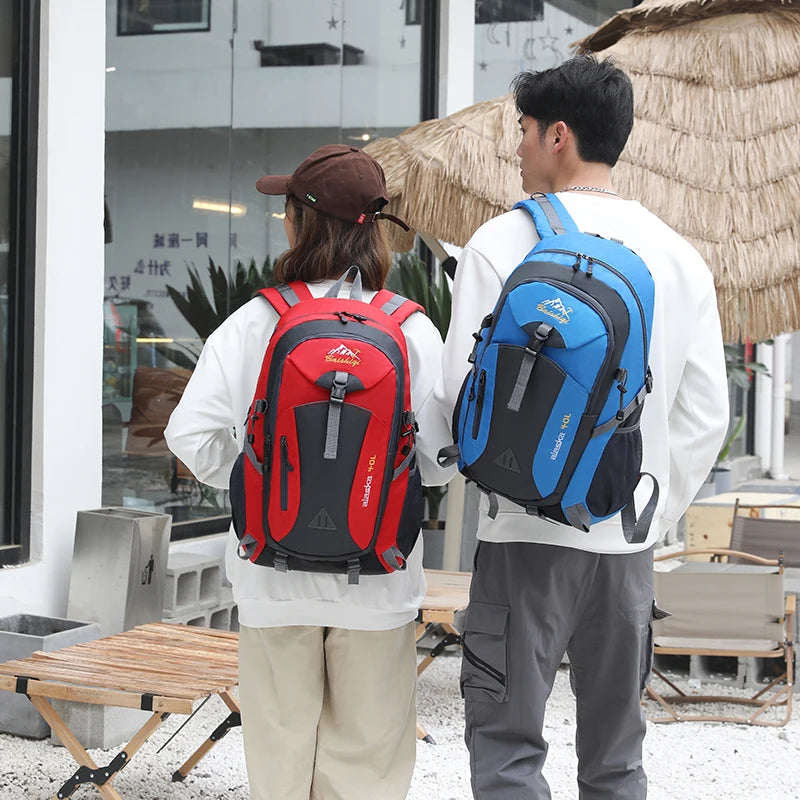 New Men Backpack Nylon Waterproof Casual Outdoor Travel Backpack Ladies Hiking Camping Mountaineering Bag Youth Sports Bags
