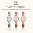 JSDUN Elegant Luxury Watches for Women High Quality Original Tungsten Steel Waterproof Quartz Fashion Trend Design Ladies Watch