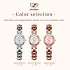 JSDUN Elegant Luxury Watches for Women High Quality Original Tungsten Steel Waterproof Quartz Fashion Trend Design Ladies Watch