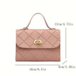 Ladies' fashionable shoulder bag is lightweight and practical, suitable for students and office casual wear, slanted backpack