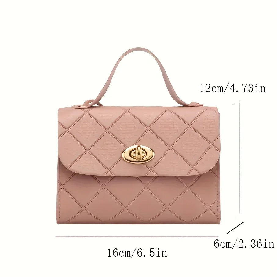 Ladies' fashionable shoulder bag is lightweight and practical, suitable for students and office casual wear, slanted backpack