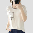 Woman T-shirt Summer 2025 New 100% Cotton O-Neck Clothes Casual Fashion Top Luxury Elegant Female T-shirt