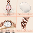 JSDUN Elegant Luxury Watches for Women High Quality Original Tungsten Steel Waterproof Quartz Fashion Trend Design Ladies Watch