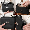 Ladies Cowhide Bags Shoulder Crossbody Bags Female  Genuine Leather Tote Vintage Commuter Women Small Square Bag Luxury Designer