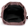 Ladies' Double-shoulder Bag Retro Top Zipper Travel Backpack Student Schoolbag Casual Simple Bag Solid Color. Suitable for ladie