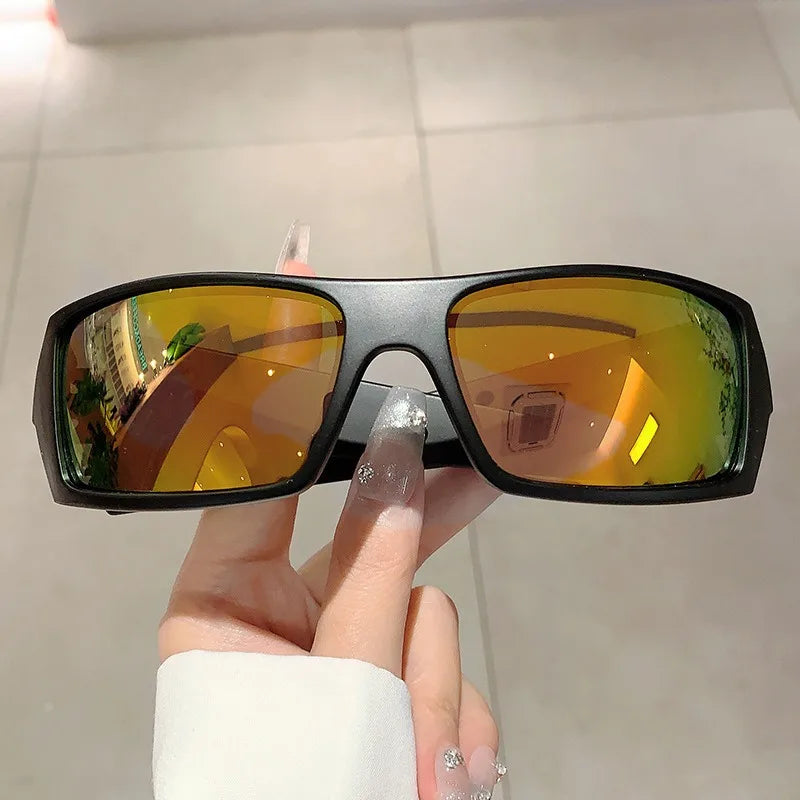 Sunglasses For Men Square High Quality Driving Shades Cycling Sunglasses For Bicycle Outdoor Fishing Hiking Cycling Glasses
