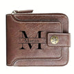 Men Leather Gift Idea for Husband BF Personalized Father's Day Gift Men Wallet Custom Engraved Birthday/Anniversary Wallets