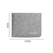 Canvas Men Wallet Black/Blue/Gray Card Holder Wallet Male Money Bag Id/Photo/Bank Holder Short Purse Credit Card Case Bag