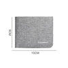 Canvas Men Wallet Black/Blue/Gray Card Holder Wallet Male Money Bag Id/Photo/Bank Holder Short Purse Credit Card Case Bag