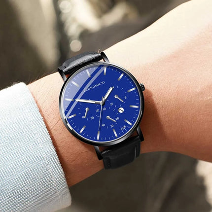 Watches For Men Busine Luxury Sports Watch Analog Leather Quartz Mens Watches Automatic Mechanical Relojes De Pulsera De Cuarzo