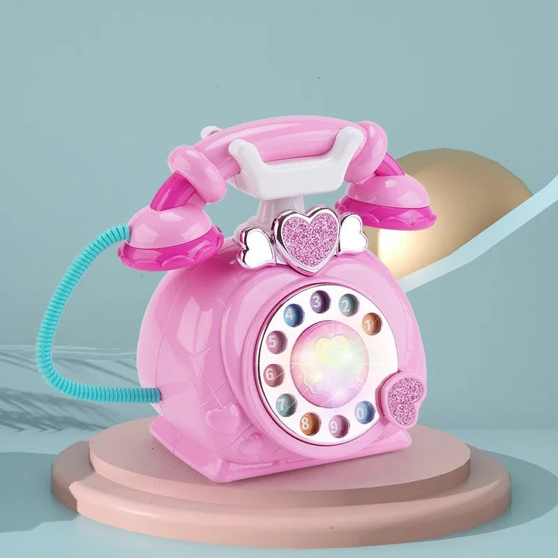 Telephone Toy Storytelling Machine Cognition Enlightenment Baby Musical Toys for Toddlers Early Educational Toy Birthday Gift