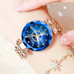 Women Watches 2025 Top Luxury Brand Rhinestone Elegant Ladies Watches Gold Clock Wrist Watches For Women relogio feminino