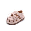 Baby Walking Shoes Package Head Call Sandals Soft Bottom Non-slip Hollow Breathable Casual Shoes 0-2 Years Old Princess Shoes