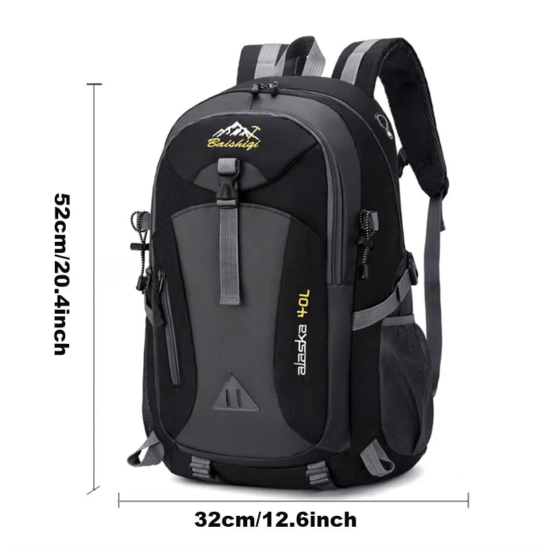Men's and women's travelling shoulder bag large capacity hiking backpack waterproof outdoor mountaineering bag sports backpacks