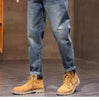Jeans men's 2025 new summer thin style trendy brand straight tube loose men's pants casual sports pants