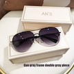 Brown Sunglasses For Men, High-end Polarized Sunglasses For Driving, Large Frame, Large Face Sunshade