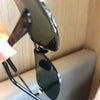 2025 New Sunglasses For Men Crystal Glass For Driving Big Face UV400 Green Sunglasses Metal High-quality Double Beams
