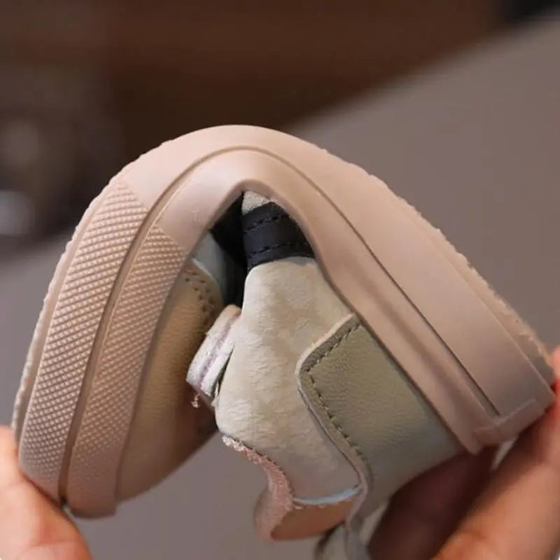 New Baby Shoes Retro Leather Boy Girl Shoes Multicolor Toddler Rubber Sole Anti-slip First Walkers Infant Newborn Moccasins 2025