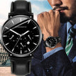 Watches For Men Busine Luxury Sports Watch Analog Leather Quartz Mens Watches Automatic Mechanical Relojes De Pulsera De Cuarzo