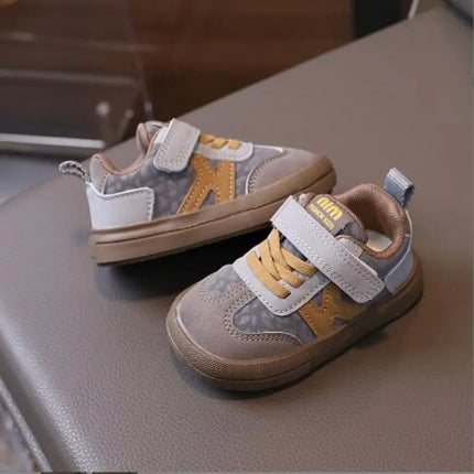 New Baby Shoes Retro Leather Boy Girl Shoes Multicolor Toddler Rubber Sole Anti-slip First Walkers Infant Newborn Moccasins 2025