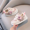 1 pairs Baby Shoes Spring New Baby Soft Sole Versatile  kid's Walking Shoes Little Bear Girls Sports Shoes Cartoon Casual Shoes