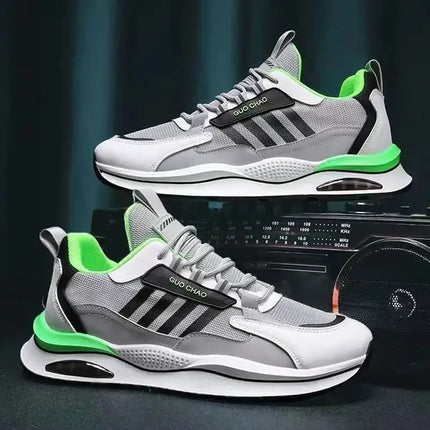 Men's shoes 2025 new sports shoes fashion trend versatile casual shoes outdoor lightweight and comfortable running shoes