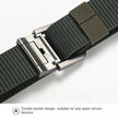Men Belts Automatic Buckle Metal Webbing Belts for Men Canvas Nylon High Quality Strap Casual Sports Students