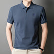 The 2025 new men's top POLO shirt is comfortable for work, meetings, casual outdoor, breathable, sweat-absorbent, simple and ele