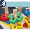 Wooden Toys for Kids Children's Montessori Early Education Toys Logical Training Toys for Baby Birthday Gift for Boys and Girls